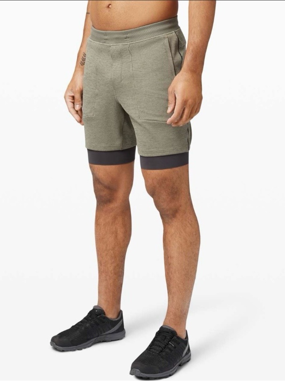 Lululemon T.H.E. Short Mesh *7” *Lined